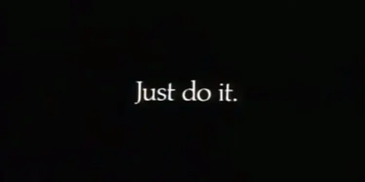 NIKE JUST DO IT ノート 1991-1993 Iconic Ads: Nike - Just Do It