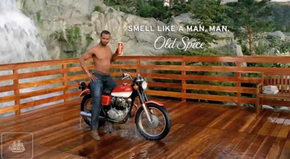 Iconic Ads Old Spice Smell Like A Man, Man Point of View